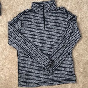 Lululemon Men's Surge 1/4 Zip Striped L